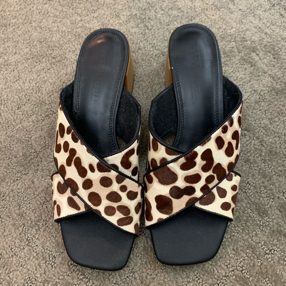 Leopard ASOS Mules 8